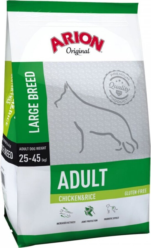 Arion Dog Adult Large Breed Chicken & Rice 12 kg