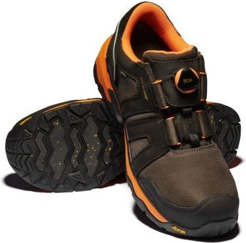 Tigris GTX AG Low Vernesko S3, svart/oransje 42