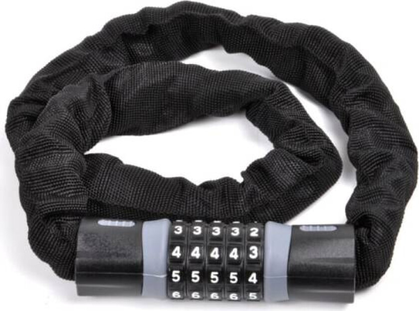 (Grå)Kombinasjons sykkellås, sykkellås 6mm kombinasjons hengelås Hig