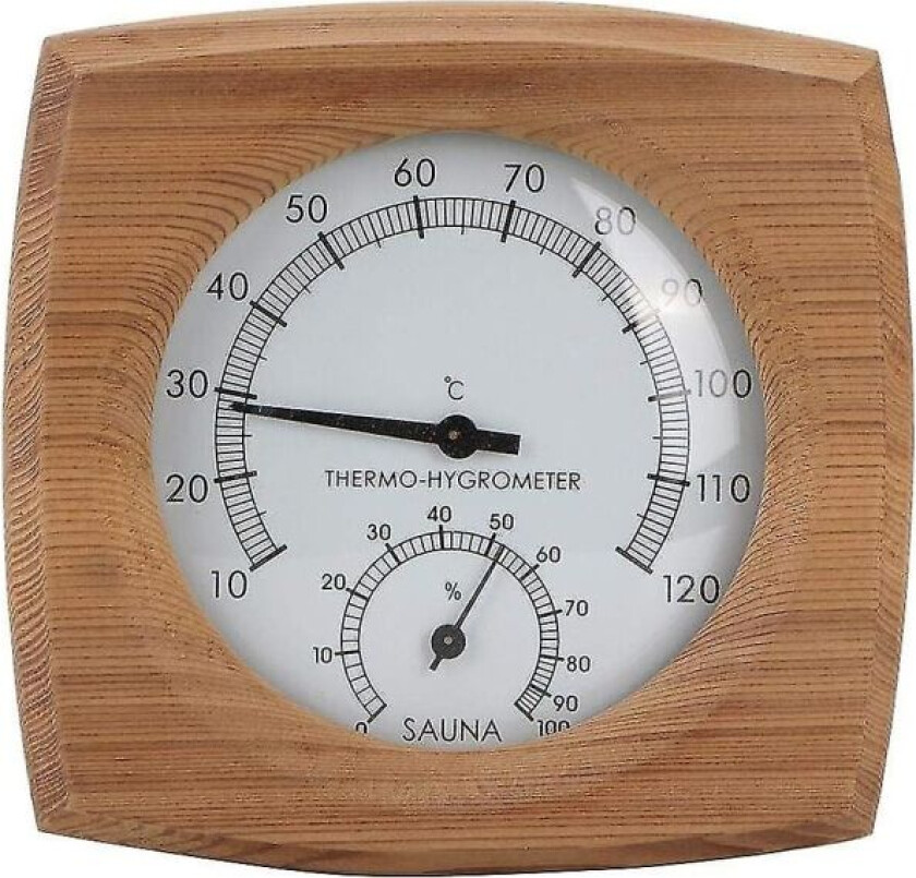 2 i 1 Sauna Temperatur Sedertre Termometer Hygrometer Termohygrometer Sauna Tilbehør