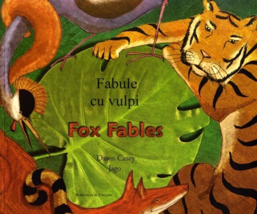 Fox Fables in Romanian and English av Dawn Casey