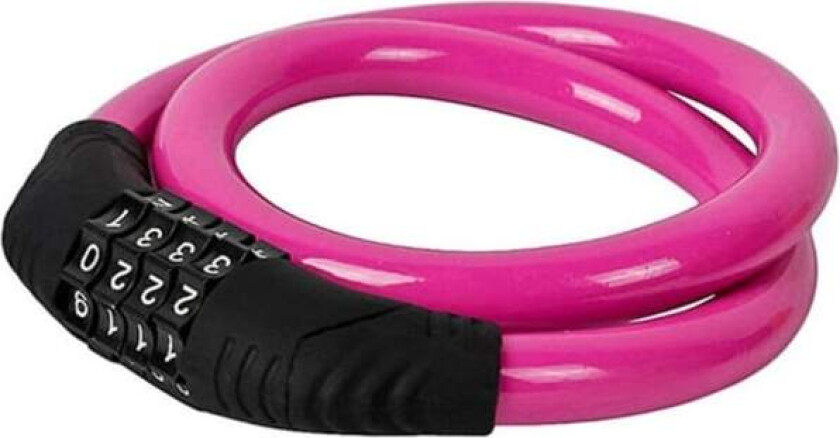 Sykkellås, Justerbar Sykkellås 4-Siffer Smart Kode 60mm x 12mm Ca