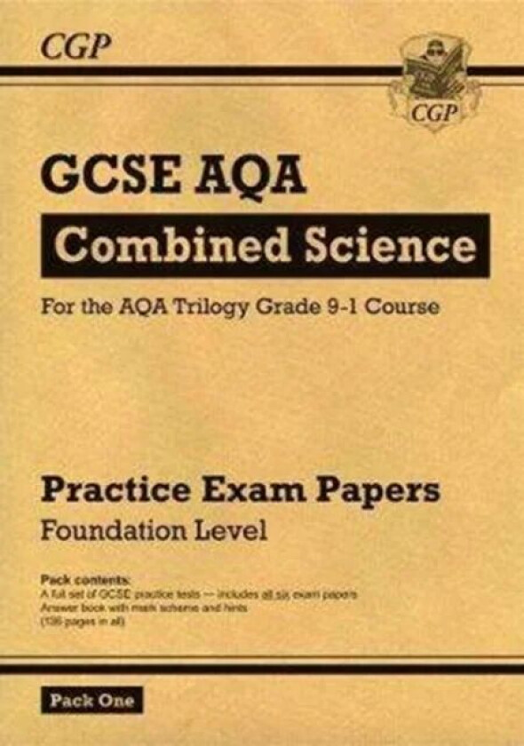 GCSE Combined Science AQA Practice Papers: Foundation Pack 1 av CGP Books