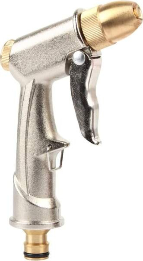 Metall Vanningspistol Hage Vannkanne Pistol, Høytrykks Vannslange Pistol (Kort)