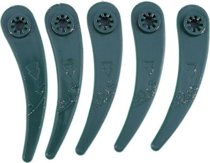50x Gresstrimmer Trimmer Plastbladsett for Bosch Art23-18li Art26-18li