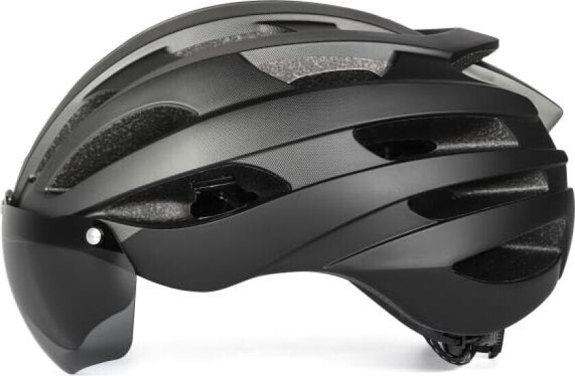 IC CE-godkjent sykkelhjelm med avtagbart magnetisk visir