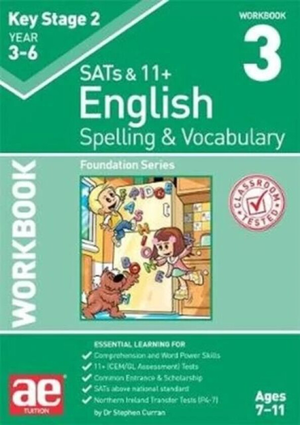KS2 Spelling & Vocabulary Workbook 3 av Dr Stephen C Curran, Warren J Vokes
