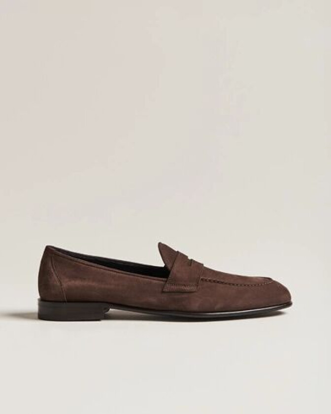 Penny Loafers Dark Brown Nubuck