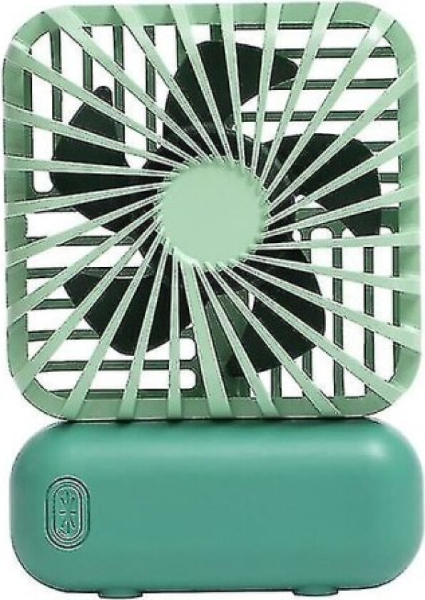 Håndholdt vifte bærbar mini håndholdt vifte liten personlig vifte Usb bordvifte oppladbar (1 stk, grønn)