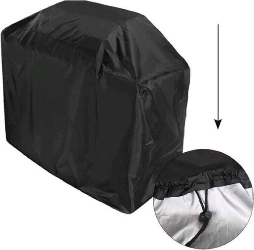 PRIME Grilltrekk Størrelse - Vanntett, Pustende og UV-bestandig -147*69*117cm Premium Kvalitet Oxford Stoff Grilltrekk