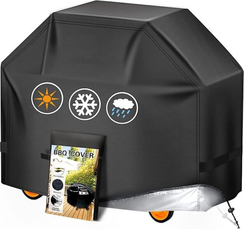 Grilltrekk for utendørs bruk, 420D Oxford grilltrekk, Grilltrekk - 145 x 61 x 117 cm