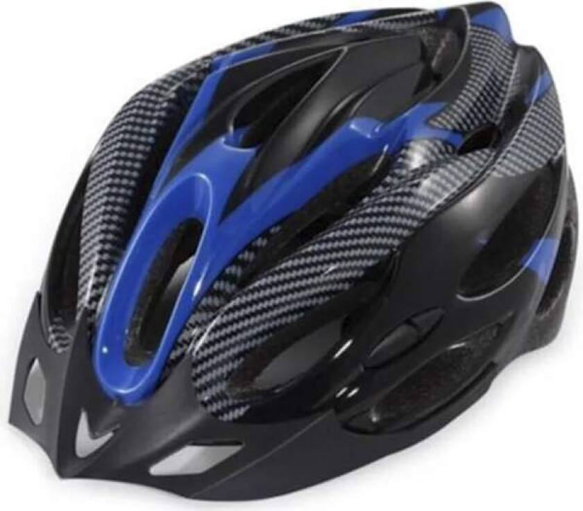 REMAKE Sykkelhjelm sykkelhjelm landeveissykling sykkelhjelm terrengsykkel sykkelhjelm 54-60CM blå blå