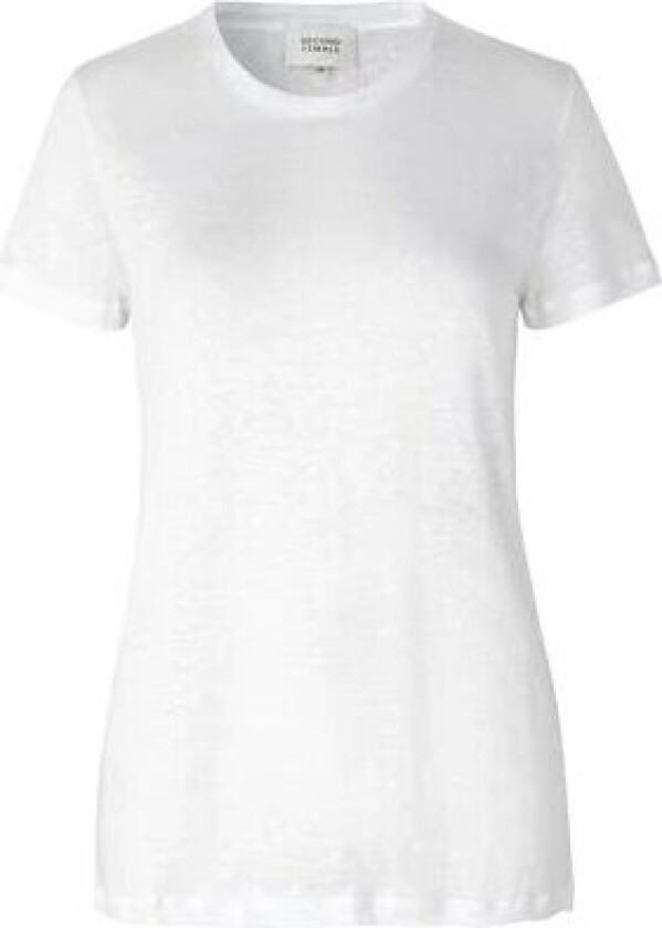 Second Female Peony O-neck Tee - White S