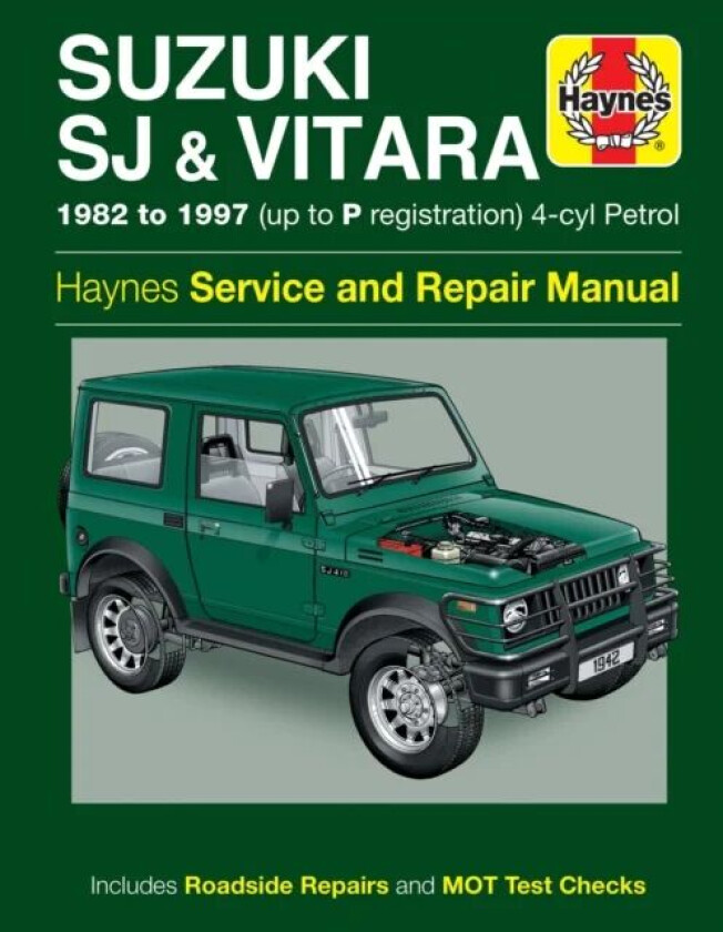 Suzuki SJ Series, Samurai & Vitara (4-cyl) Petrol (82 - 97) Haynes Repair Manual av Haynes Publishing