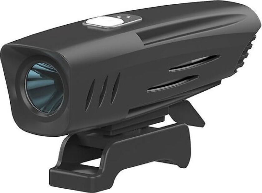 Kraftig oppladbar sykkellykt med 900mAh batteri og lyssterk LED-lampe