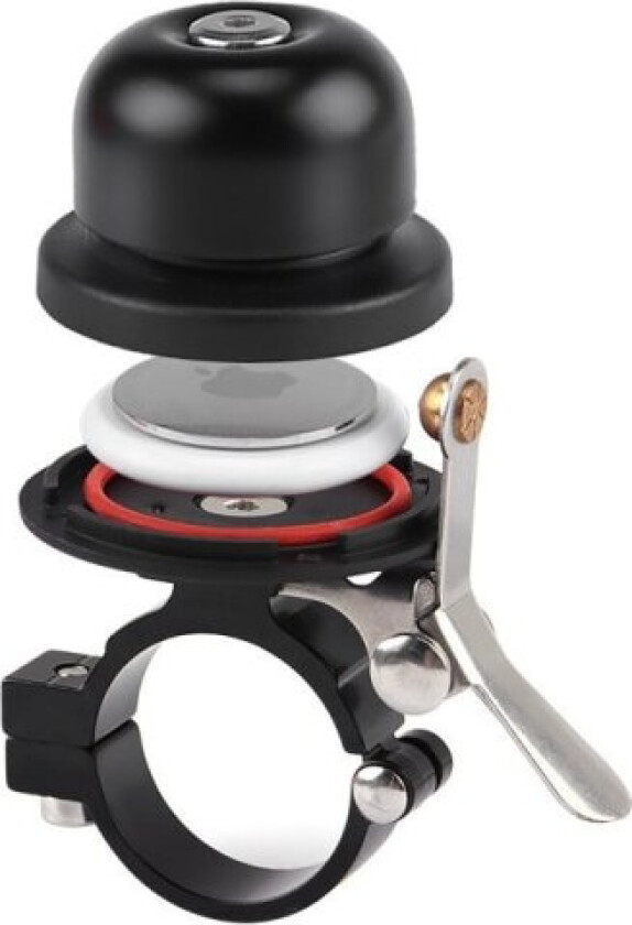 Passer til sykkelklokke for Apple AirTag - 22mm-25mm i diameter