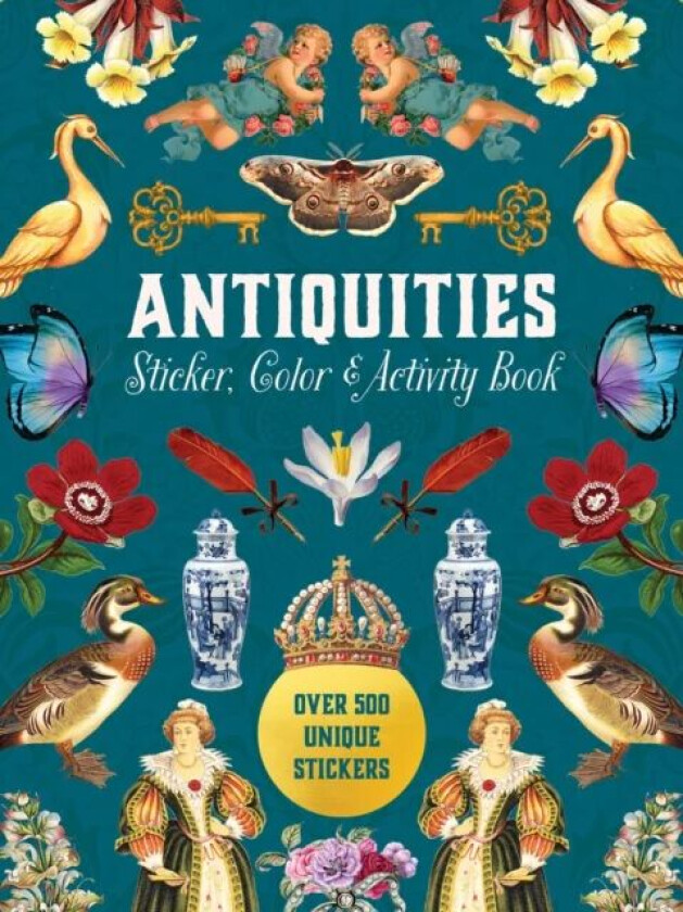 Antiquities Sticker, Color & Activity Book av Editors of Chartwell Books