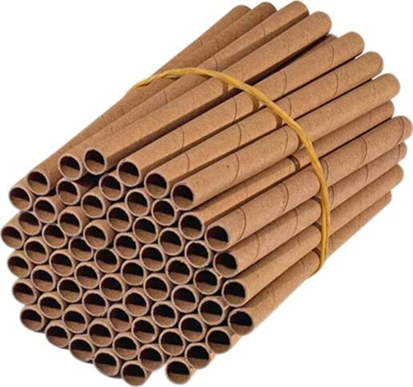 50 stk Mason Bee Tube Refills for birøktere Hus Hage Pollinator Bee House Foringer for en Bee House, Bee Condo, Hotel