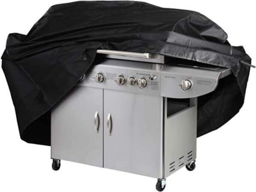 Vanntett grilltrekk 170 x 61 x 117 cm svart