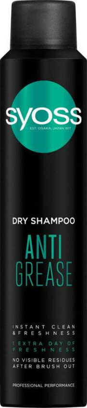 Dry Shampoo Anti-Grease, 200 ml Tørrsjampo