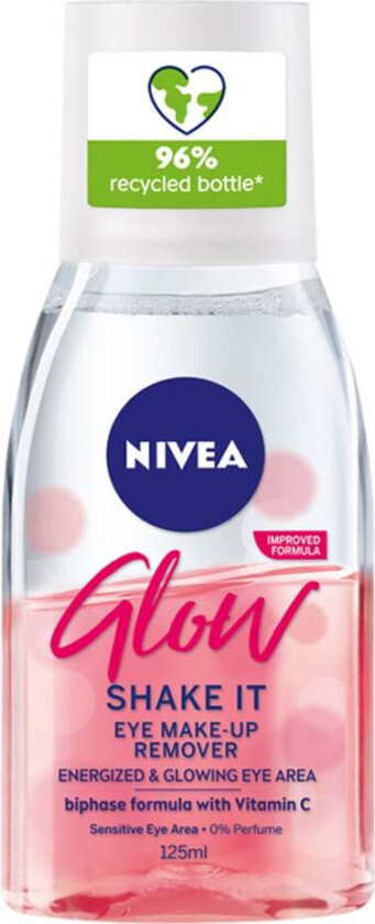 Nivea Eye Makeup Remover Glow Double Effect 125ml
