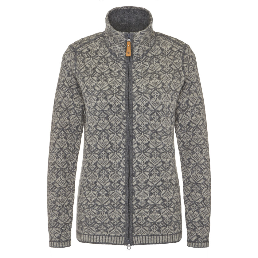 Bilde av SNOW CARDIGAN W  GREY