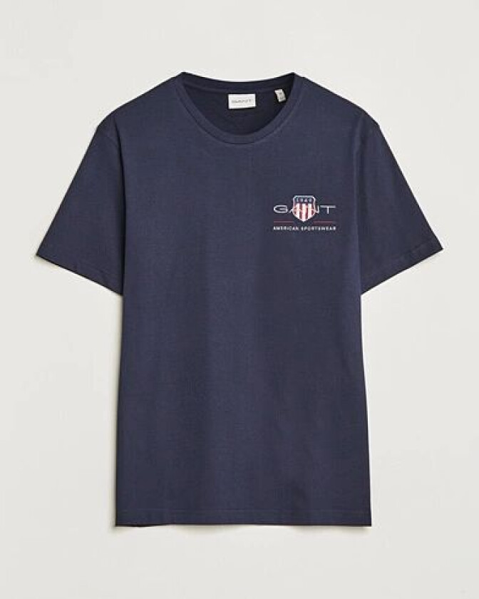 Archive Shield Small Logo T-Shirt Evening Blue