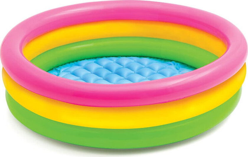 Sunset Glow Badebasseng for baby (34 tommer x 10 tommer) Multicolor 34 in x 10 in
