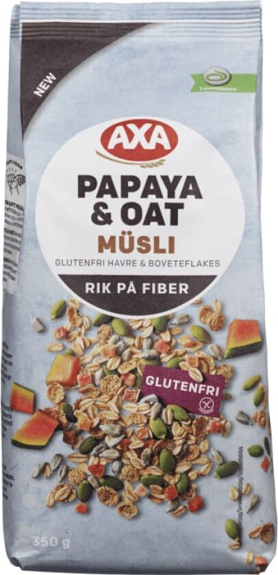 Müsli Papaya glutenfri 350g