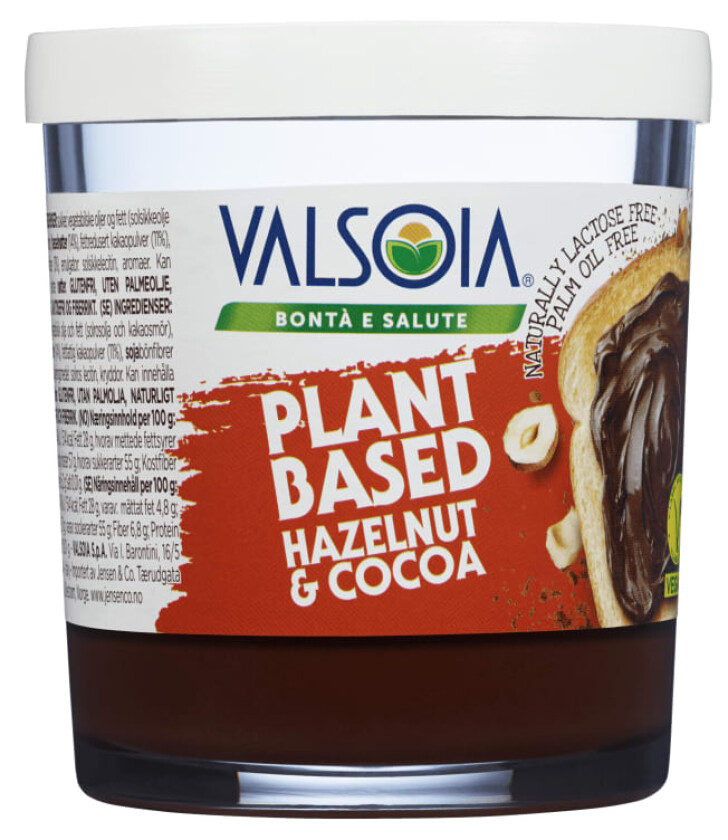 Sjokoladepålegg m/Hasselnøtt Vegansk 200g