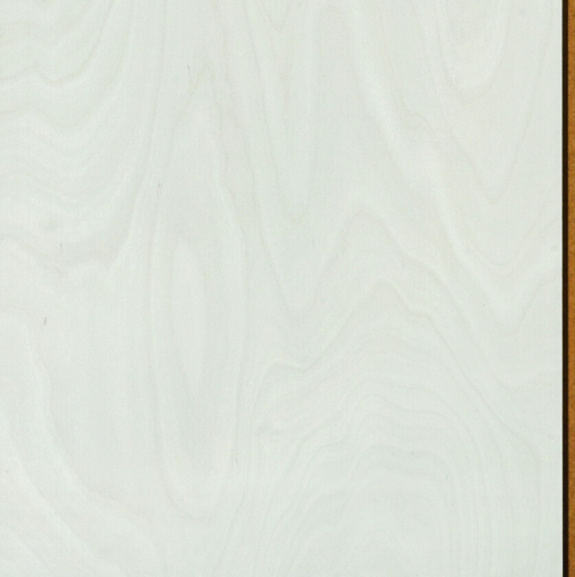 Smartfiner trefib bjørk hvaler lakkert silkematt hvit 11x620x2390