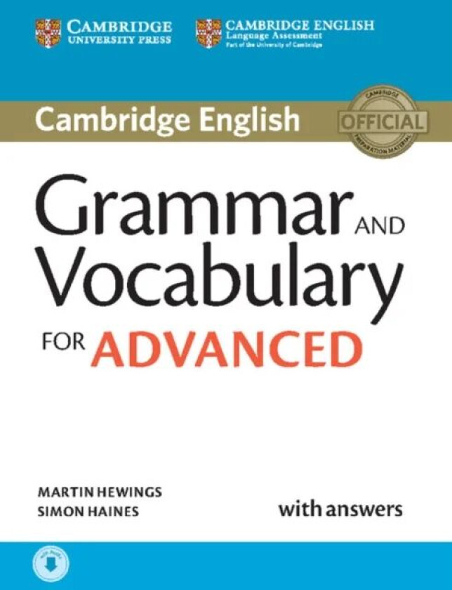 Grammar and Vocabulary for Advanced Book with Answers and Audio av Simon Haines, Martin (University of Birmingham) Hewings