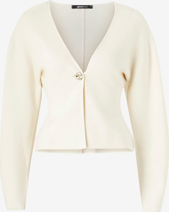 Kardigan Shaped Knitted - Beige