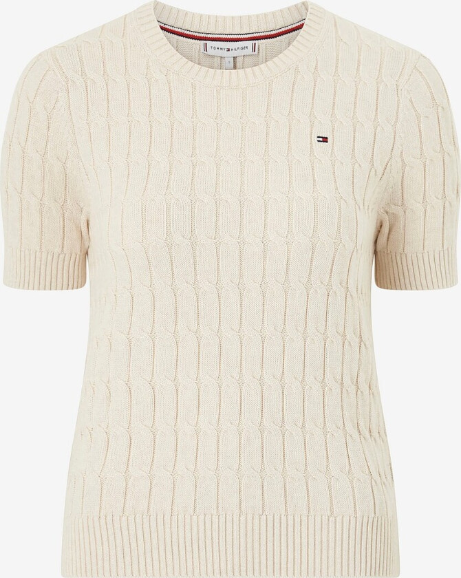 Topp CO Cable Mid GG SS C-nk Swt - Beige