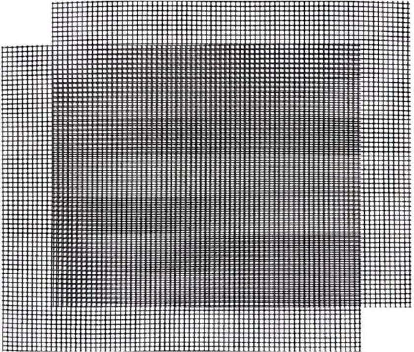 42 * 36cm Klippbar Grillrist, 2 stk. Gjenbrukbare Bakematter Ikke-Klebbende