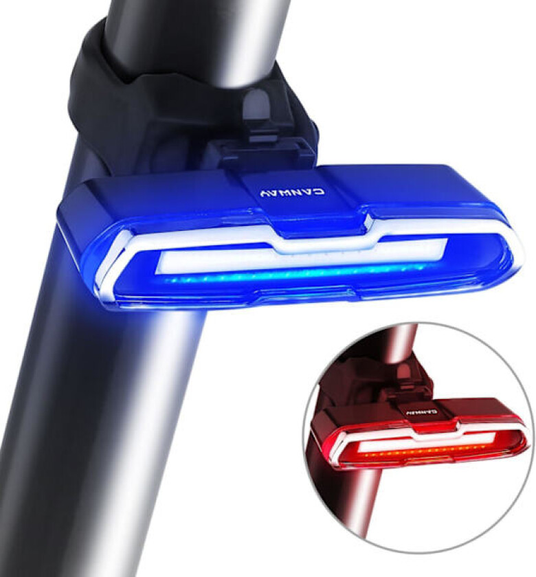 Superlys lysende sykkellykt USB-oppladbar sykkellykt LED-hode
