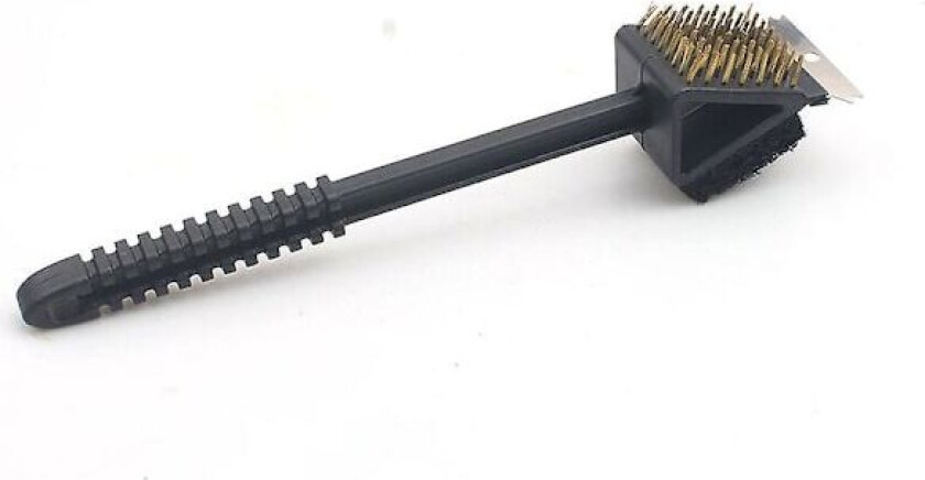 Grillbørste med skrape 36X7.2cm Svart