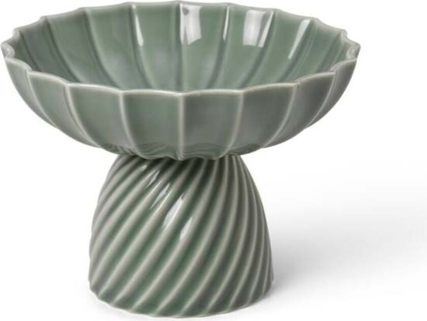 - Samsurium Bowl on Foot Eucalyptus