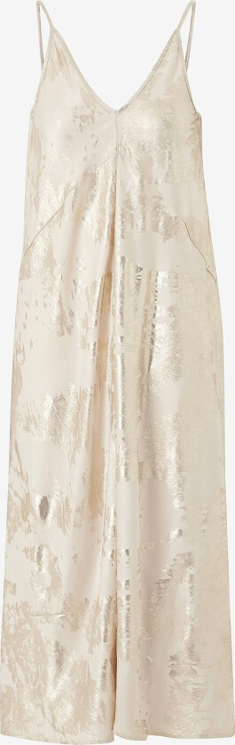 Maxikjole Slkitty Strap Dress - Grå