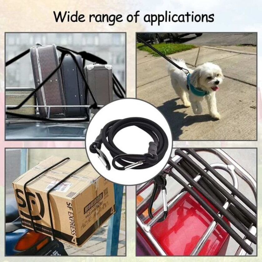 2 stk 1m Sykkelstropper Tau Sele Motorsykkelstropper Bagasje