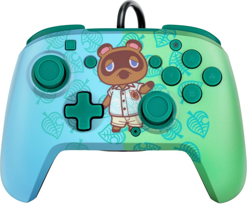 Nintendo Switch Faceoff Deluxe Controller + Audio - Animal Crossing