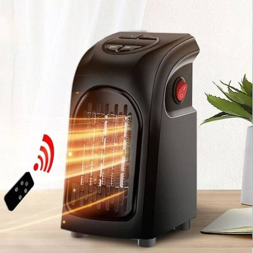 400w elektrisk varmeapparat, mini varmevifte, stasjonær husholdnings veggvarmer, komfyr kjøler varmemaskin for vinter EU Plug