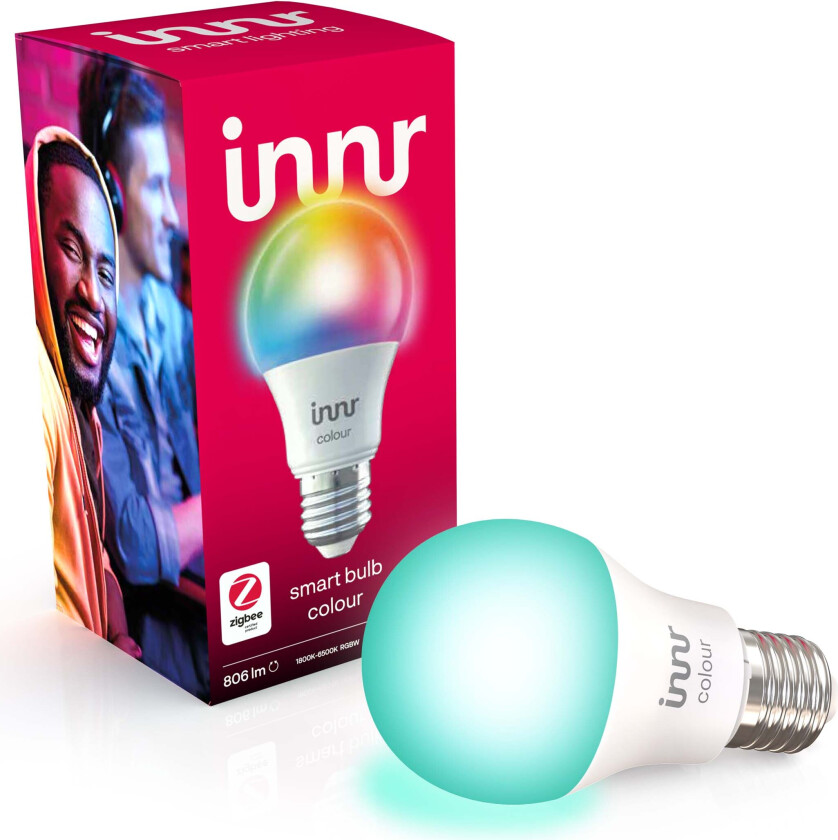 Innr - Smart Bulb E27 Color - 1-pakning - Zigbee