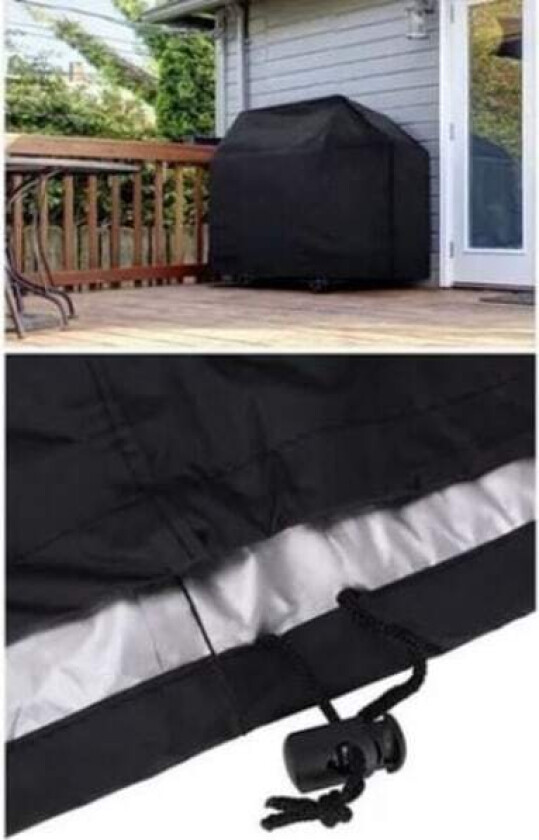 Grilltrekk for grill 100 66 80cm Vanntett støvtett regnbeskyttelse