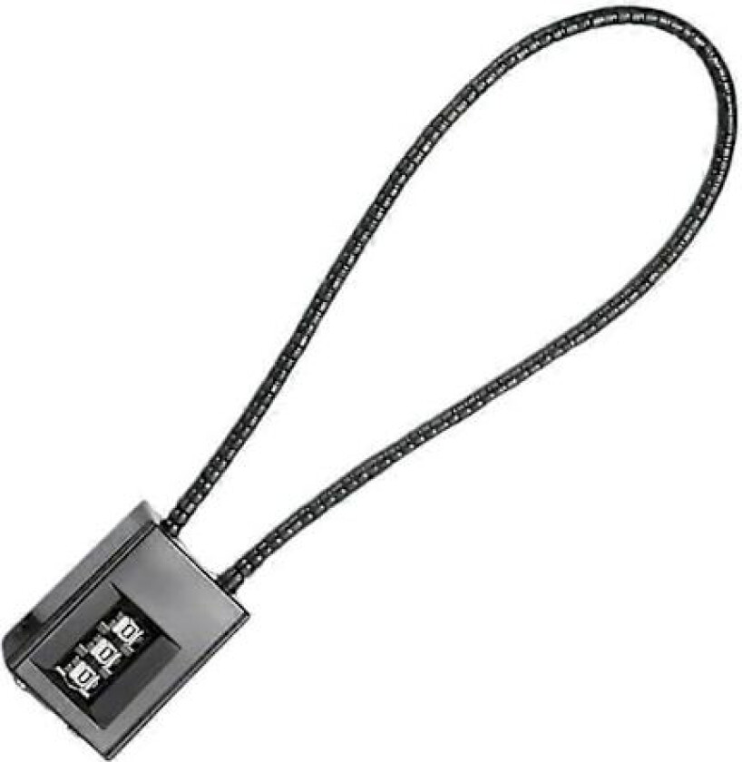 Hjelm Kabel Lås, Snowboard Lås, Sikker Kabel Lås, Liten Hengelås Utendørs 28cm