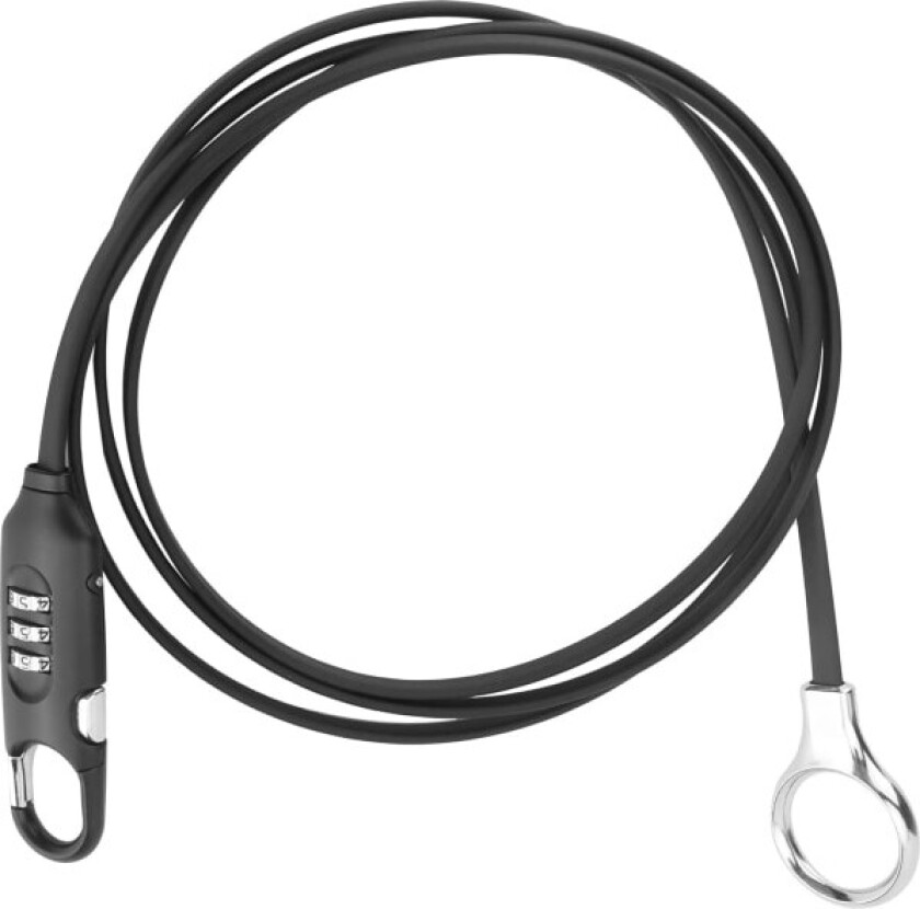 Sykkellås med kombinasjonslås, sykkellås med kombinasjonskabel