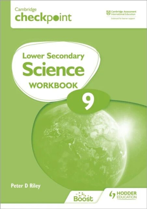 Cambridge Checkpoint Lower Secondary Science Workbook 9 av Peter Riley