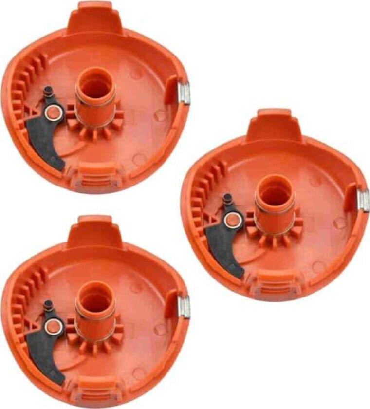 3 stk. Gresstrimmer Tilbehør A6486/90583594 Erstatningsspoledeksel