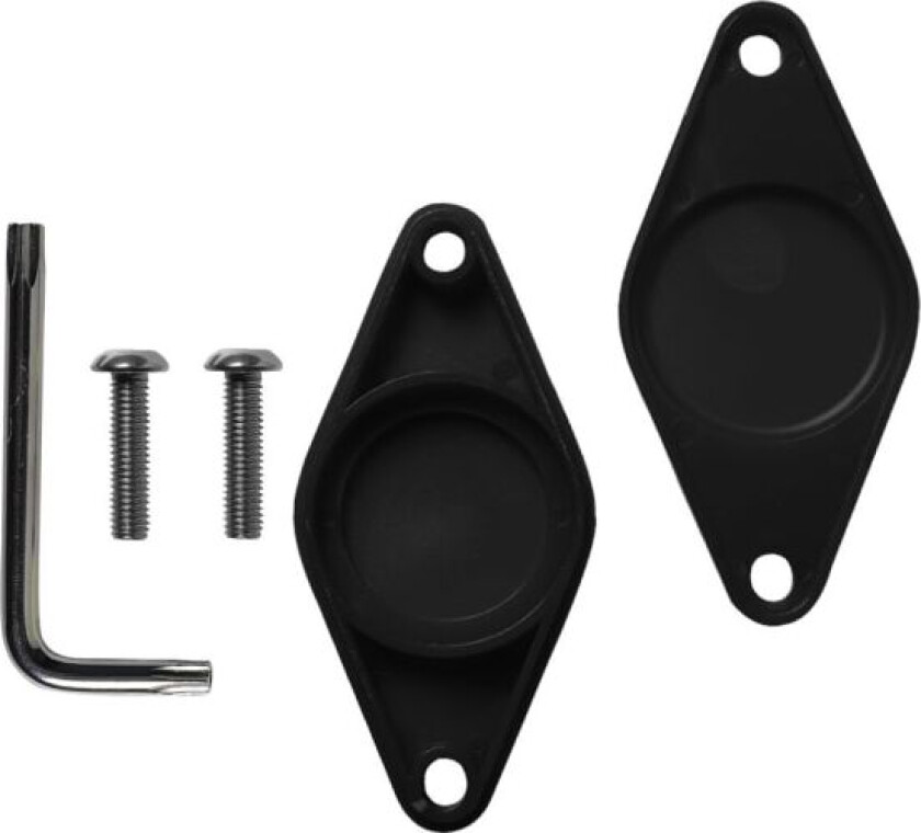 Beskyttende deksel for Airtag sykkel GPS-lokaliseringsenhet, svart