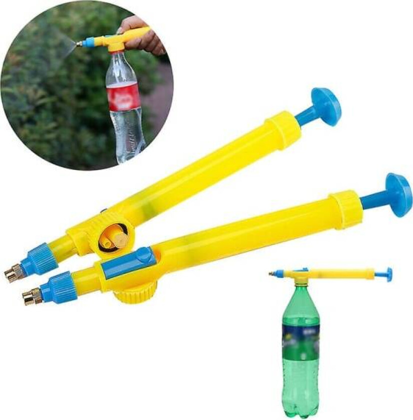 2 stk Sprinkler Husholdning Manuell Trykk-trekk Trykksprøyte Spray